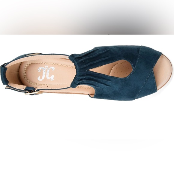 Journee ankle strap wedge. Brand new, never worn. Still in box. - Picture 2 of 3